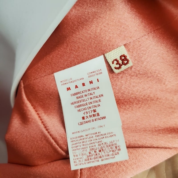 Marni Dress: Midi Size: S-4/6 - Picture 3 of 4